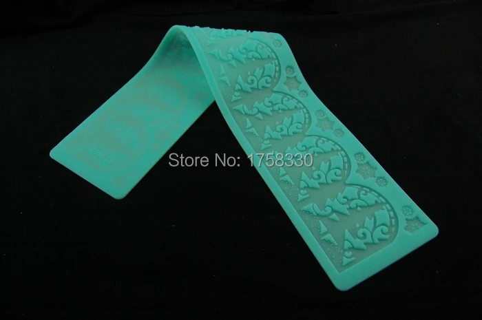 2015 Новинка бесплатная доставка 39*7 см силиконовый кружевной коврик с узором в