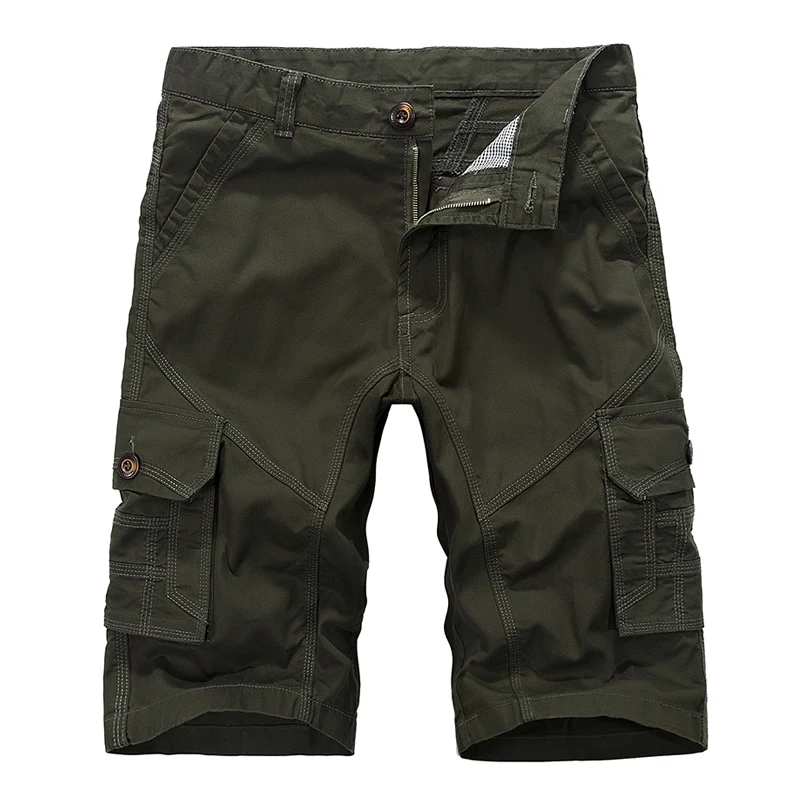 2020 летние мужские шорты Свободные повседневные рабочие Шорты хлопковые уличные