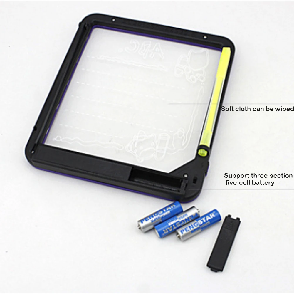 

Draw With Light Fun And Developing Toy Drawing Board Magic Draw Educational NEW
