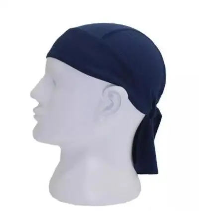 drak blue 10 шт./партия быстросохнущая велосипедная Спортивная Кепка пиратская шляпа Беговая езда бандана головной платок велосипедная Кепка повязка на голову мужской головной платок - Цвет: drak blue