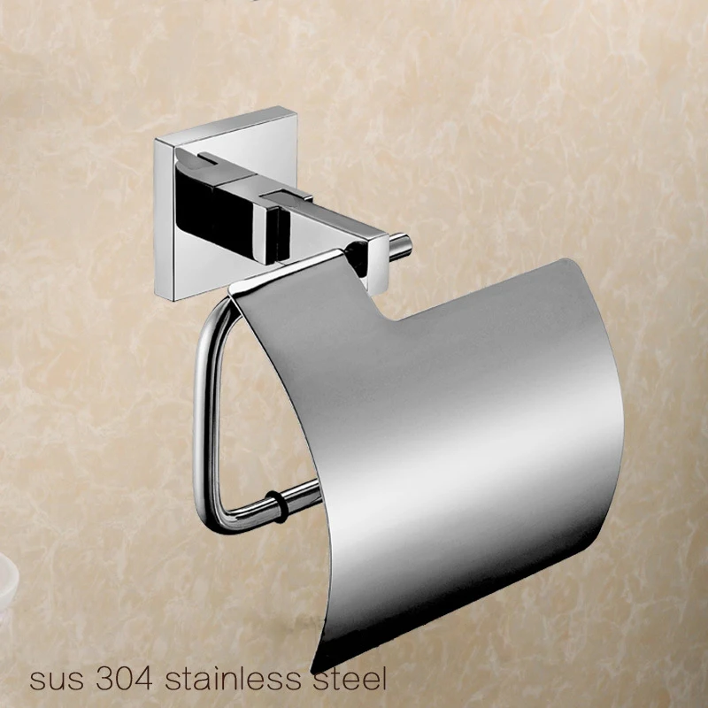 Аксессуары для ванной комнаты Твердый латунный хромированный держатель