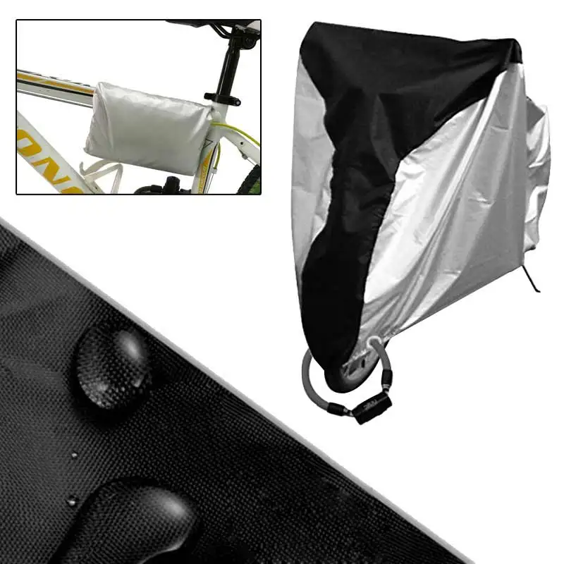 

190T Nylon Waterproof Bike / Bicycle Scooter Cover Rain Snow Dust UV Protector Waterproof Outdoor ASD88