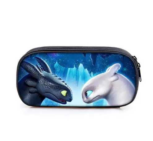 Чехол для карандашей с рисунком Как приручить дракона 3 мальчиков и девочек