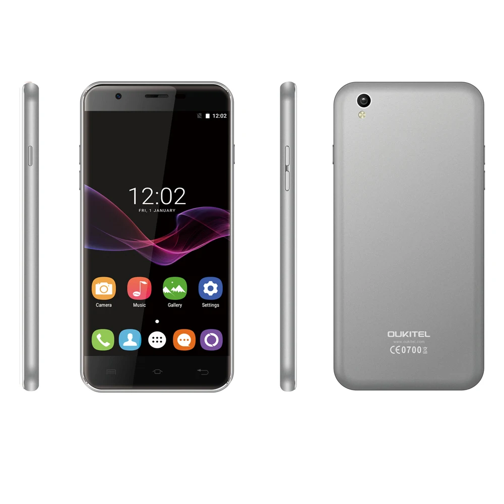 Оригинальный Oukitel u7 Max 3G мобильного телефона Android 7.0 mtk6580a 4 ядра сотовый телефон 1 ГБ