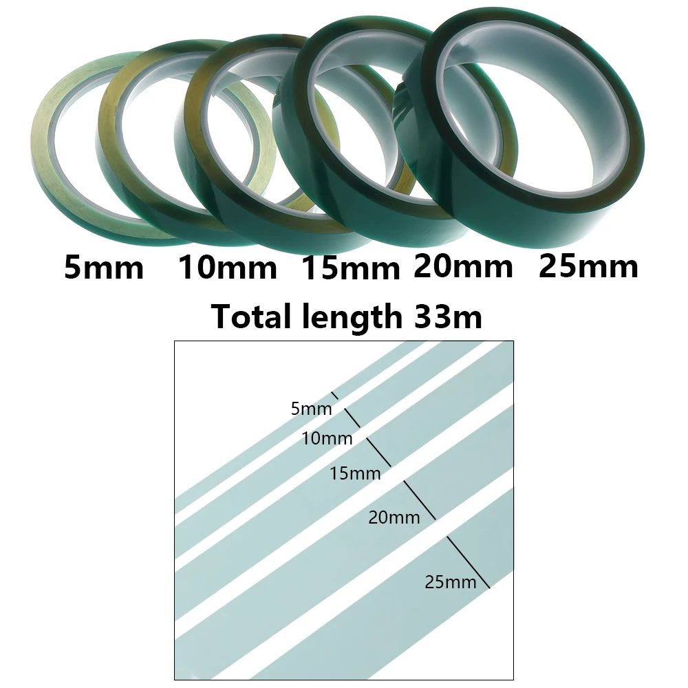 1 рулон Антистатическая лента для краски ПЭТ высокотемпературная Гальваническая