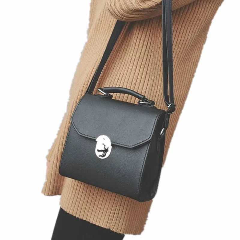 2019 Spring New Fashion Retro Oblique Cross Handbag Shoulder Bag Lock Small Women Messenger Bags Hot Sale | Багаж и сумки