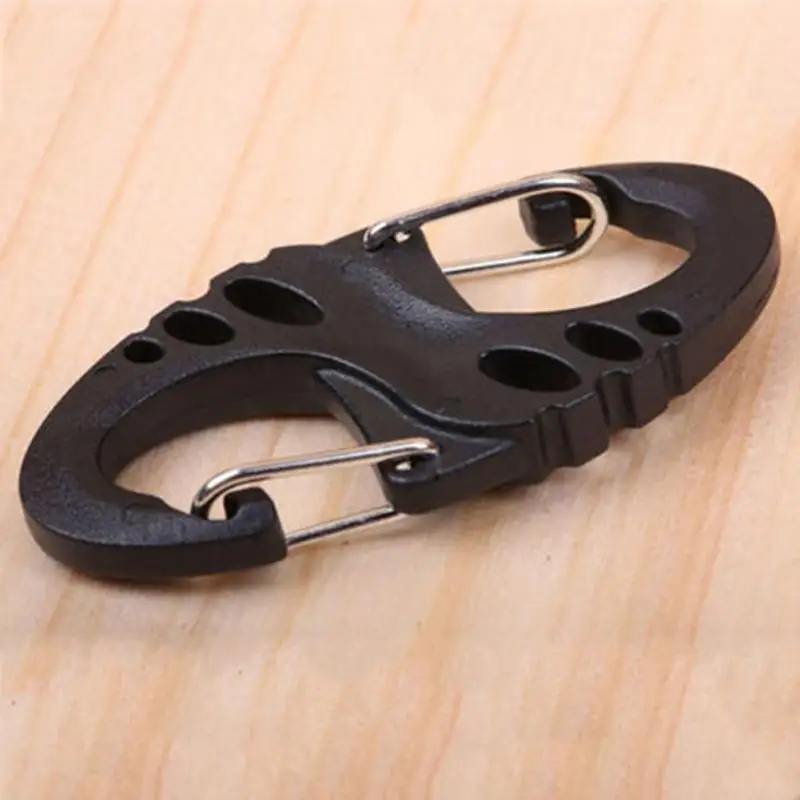 8 Тип подъемная Пряжка пластиковый стальной карабин для альпинизма аксессуары