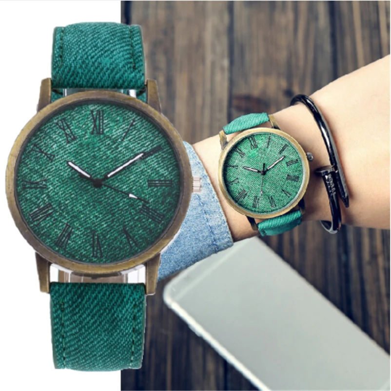 MEIBO Лидирующий бренд Relojes женские часы джинсовый ремешок кварцевые повседневные