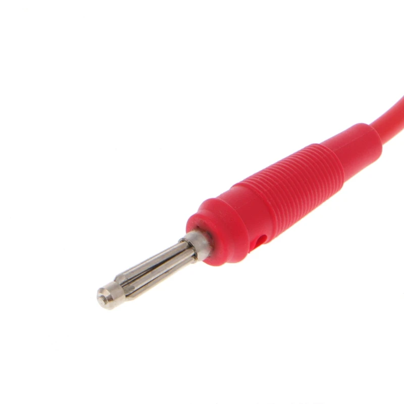 Новый 10 шт. 4 ММ мужчинами Banana Plug стекируемые 100 см 16AWG Тесты зарядки приводит