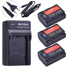 Аккумуляторная батарея для фотоаппарата, 2280 мАч, с зарядным устройством для автомобиля и европейской вилкой для Sony Alpha9,Sony A9,Sony Alpha9R,Sony A9R, s, 3 шт.