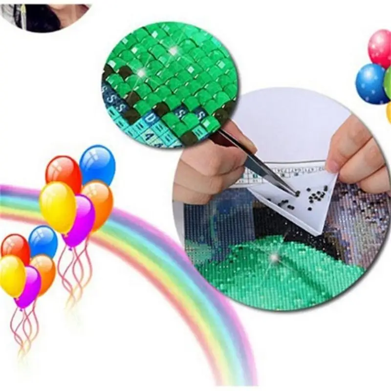 40*40 см животное Новое рукоделие дождь лягушка Diy Алмазная картина набор 3D
