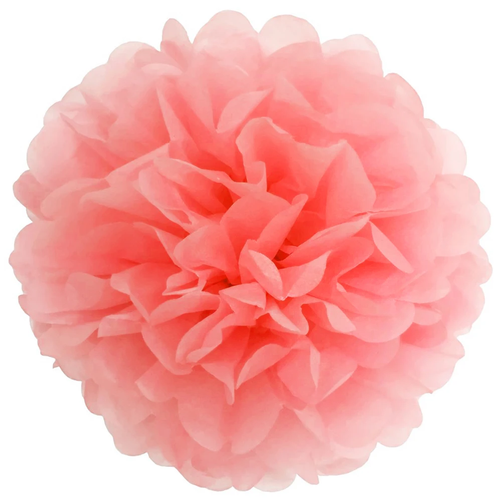 1 шт. тканевая бумага Pom Poms цветок комплект украшений для вечеринки свадьбы
