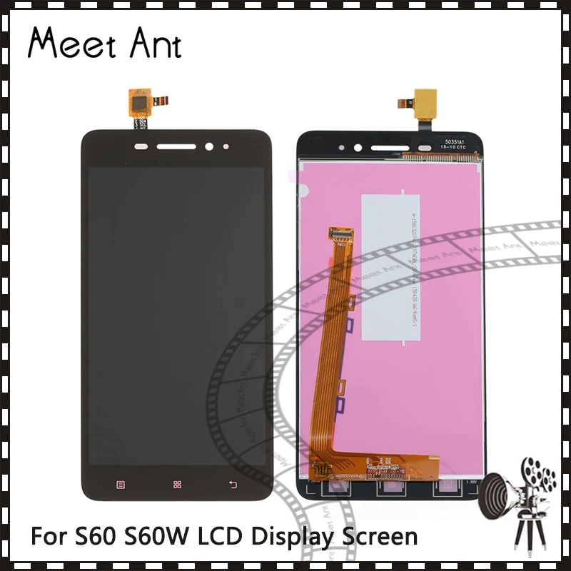 

High quality 5.0'' For Lenovo S60 S60W S60T S60A S60-a LCD Display Screen With Touch Screen Digitizer Assembly