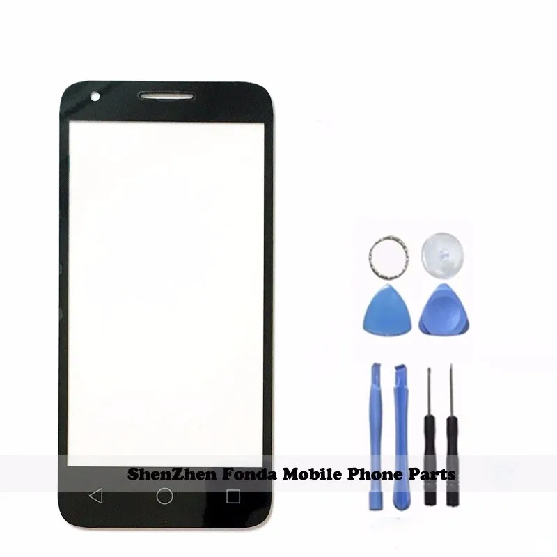 Новый черный/белый для Alcatel One Touch 5019 5019A 5019X 5019D Pixi 3 4 5 переднее внешнее стекло