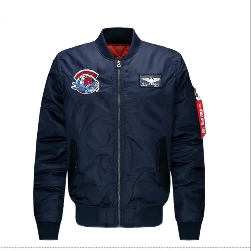 Для мужчин s куртки и пальто военно-воздушные силы MA1 куртки-бомберы полета