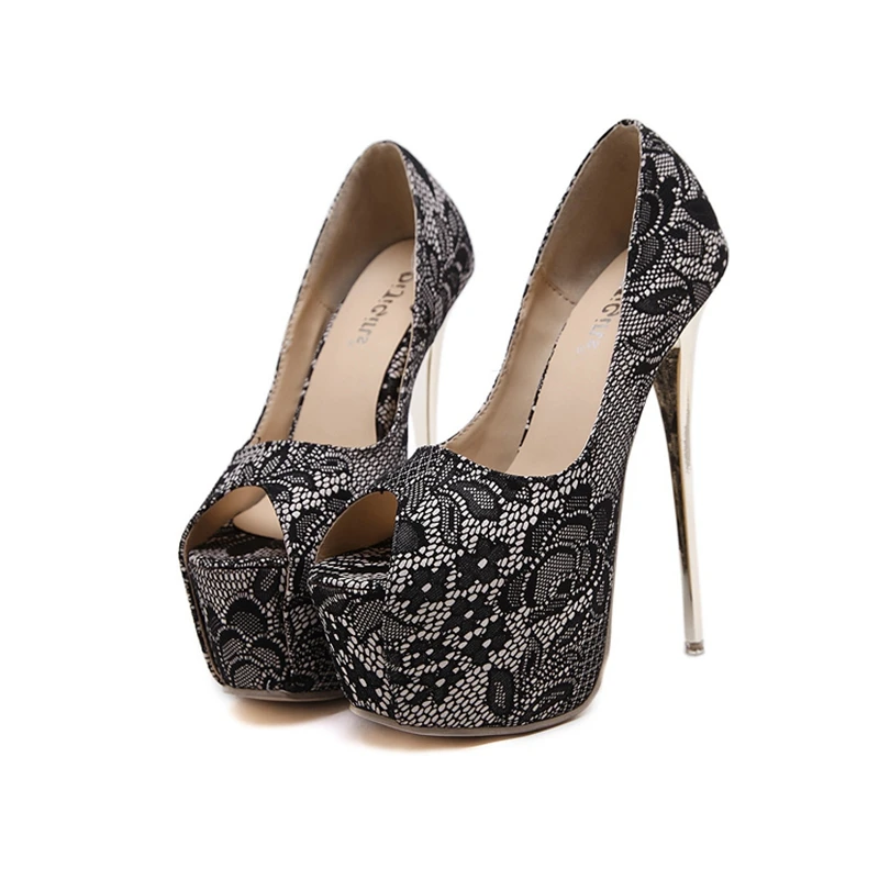Сексуальная высокая платформа сандалии 2017 горячие продажи peep toe гладиатор womrn