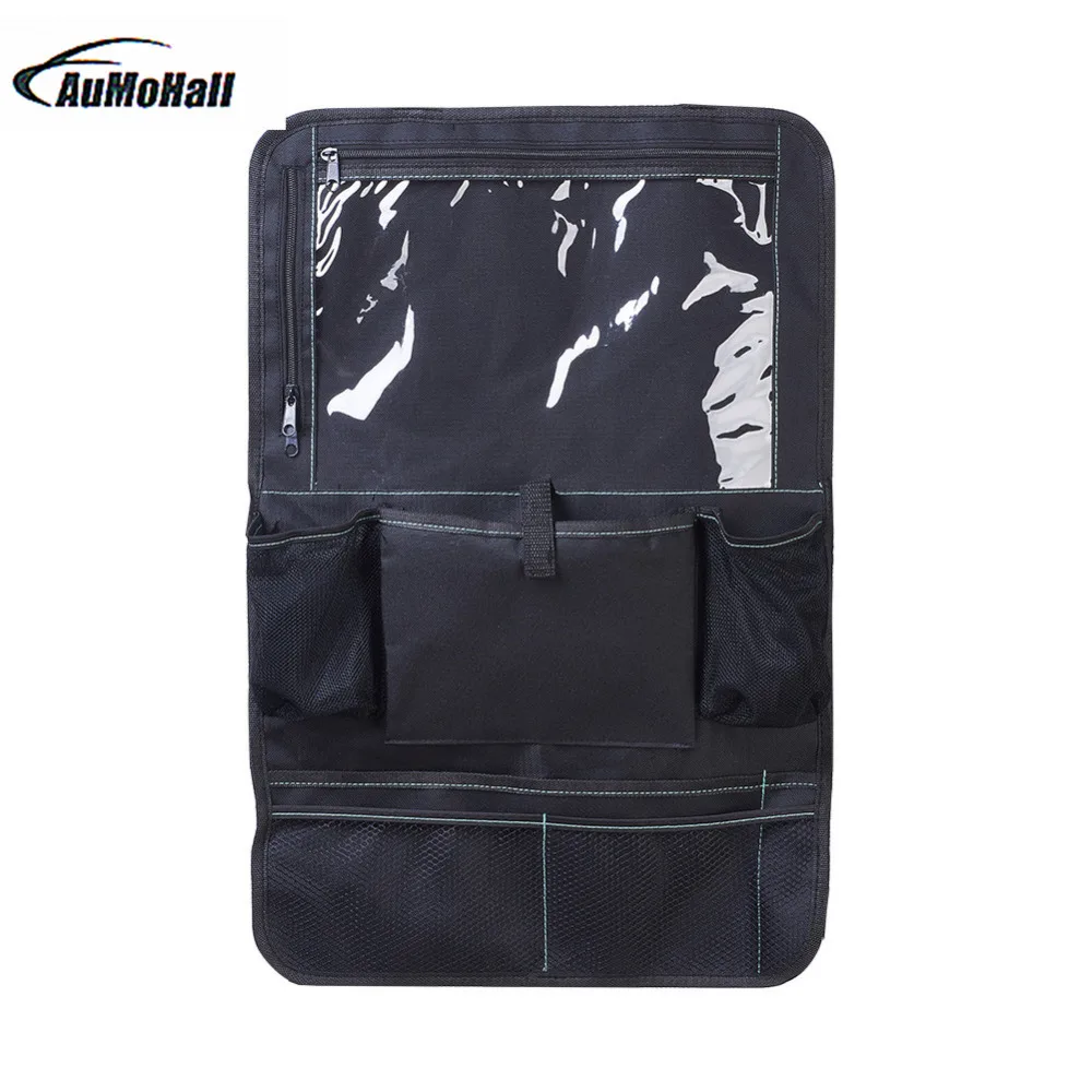 

Car Storage Bag Multi-Pockets Seat Back Organizers Auto Interior Drinks Holder Tissue Box Automobile Bags