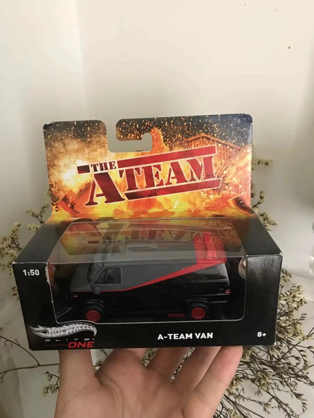 1:50 A-TEAM Ван оригинальный высокая моделирования автомобиля сплав для модели