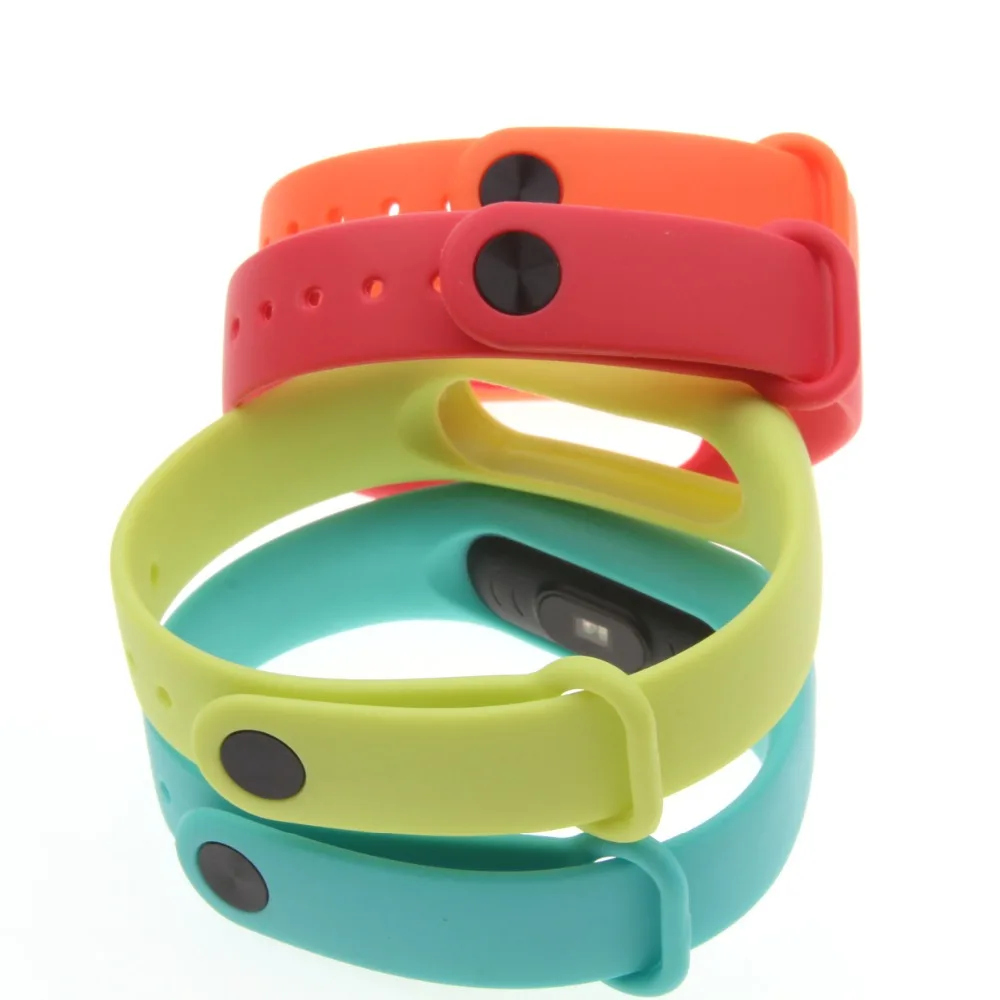 YKSO Smart Accessories wristStrap Silicone miband 2 pulseira smart bracelet Strap Colorful band wrist Straps for xiaomi miband2 |
