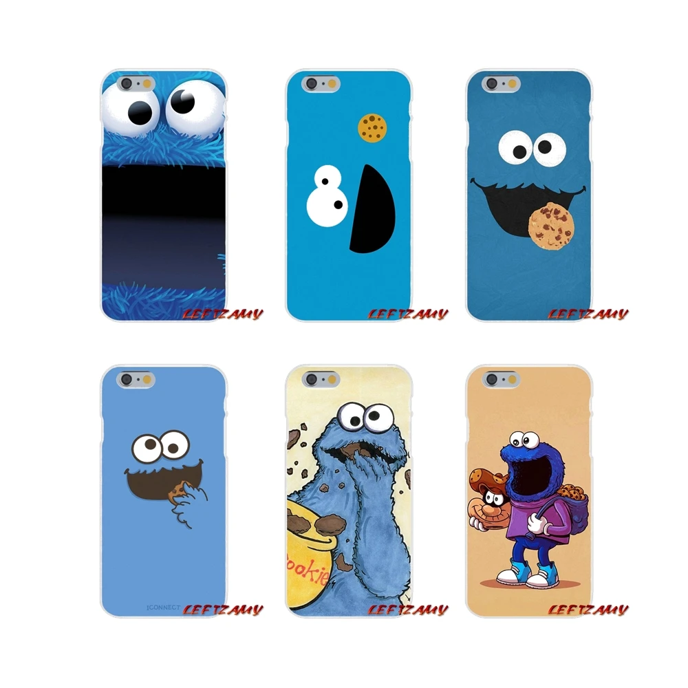 Аксессуары телефон оболочки охватывает cookie monster мультфильм для huawei P Smart Коврики Y6