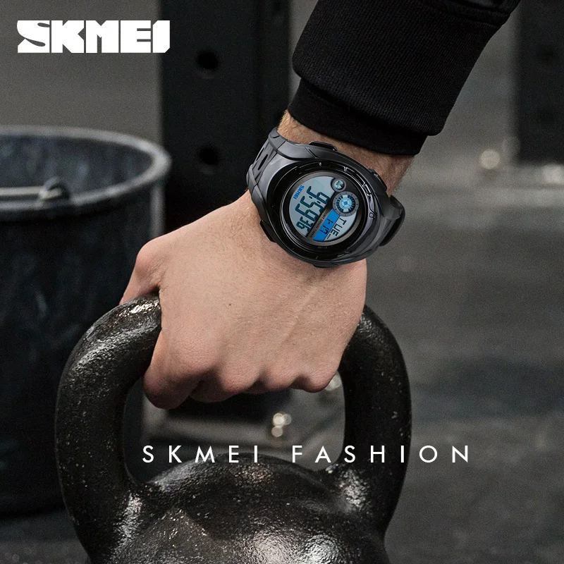 Спортивные часы SKMEI водонепроницаемые аналоговые цифровые военные|Мужские