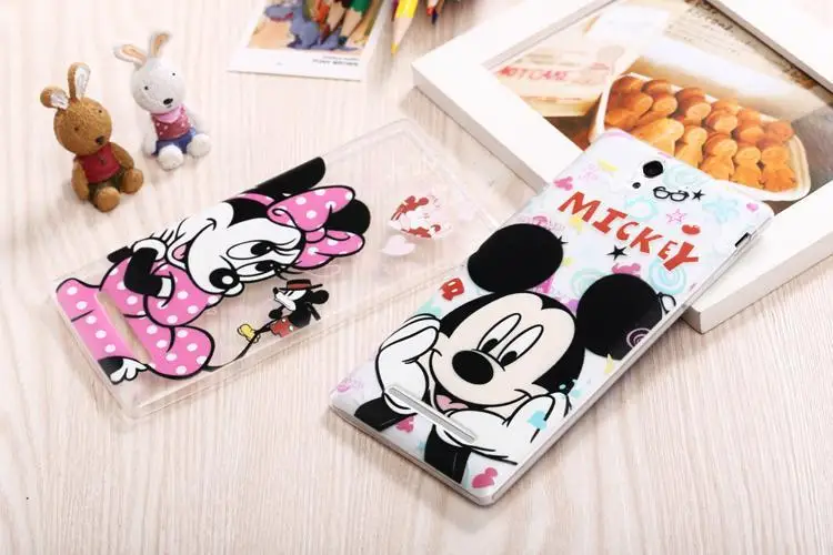 Fundas Carcasas Capinhas For Sony Xperia C3 Back Case Cover+Free U-bracket Hot 0.5mm Ultra Thin Clear Transparent Soft TPU |