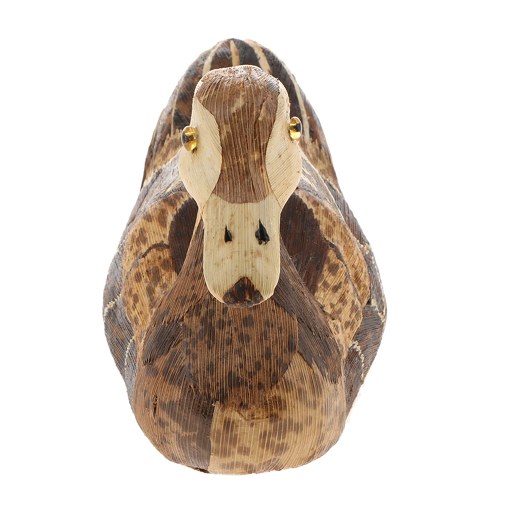 

Decorative Bamboo Crafts Duck Owl Decoration Home Living Room Table Decor Ornaments Miniature Figurines