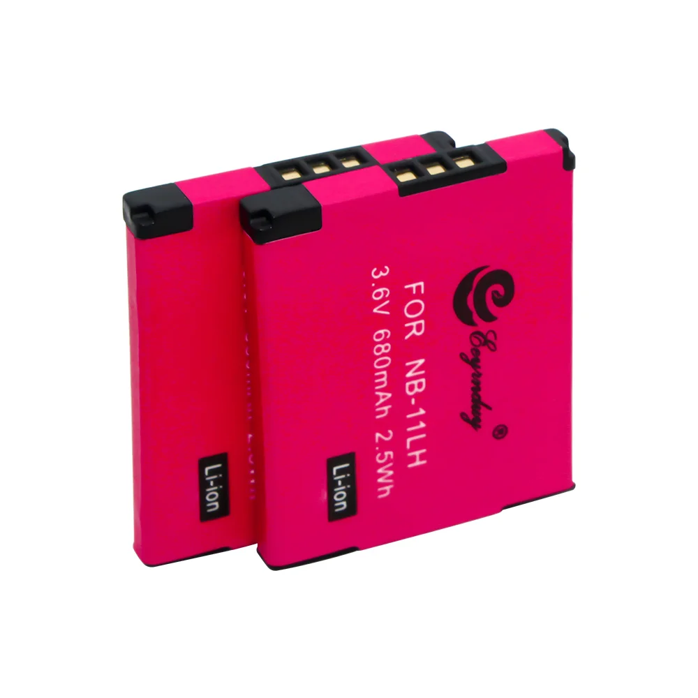 2 шт. NB 11L 11LH батарея + зарядное устройство для Canon PowerShot A2400 A2500 A2600 A3400 A3500 A4000 IS ELPH 320 340