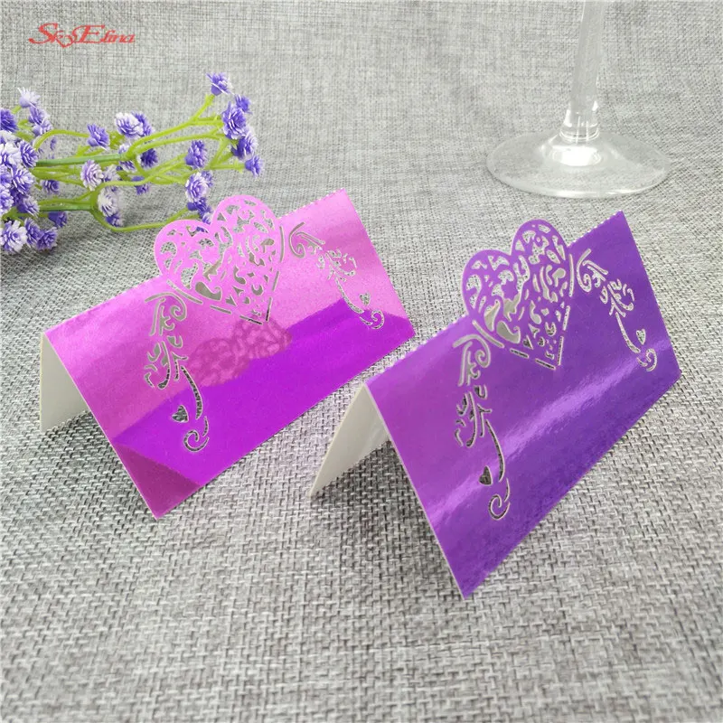 Пригласительные карты на свадьбу вечеринку роскошный день рождения 10/50/100 шт.