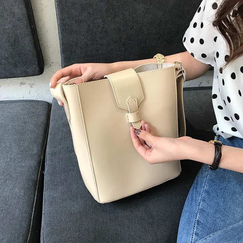 Luxury Bucket Women Shoulder Bag Casual Tote Designer Handbags Brand Female Simple Messenger Bags Large | Багаж и сумки
