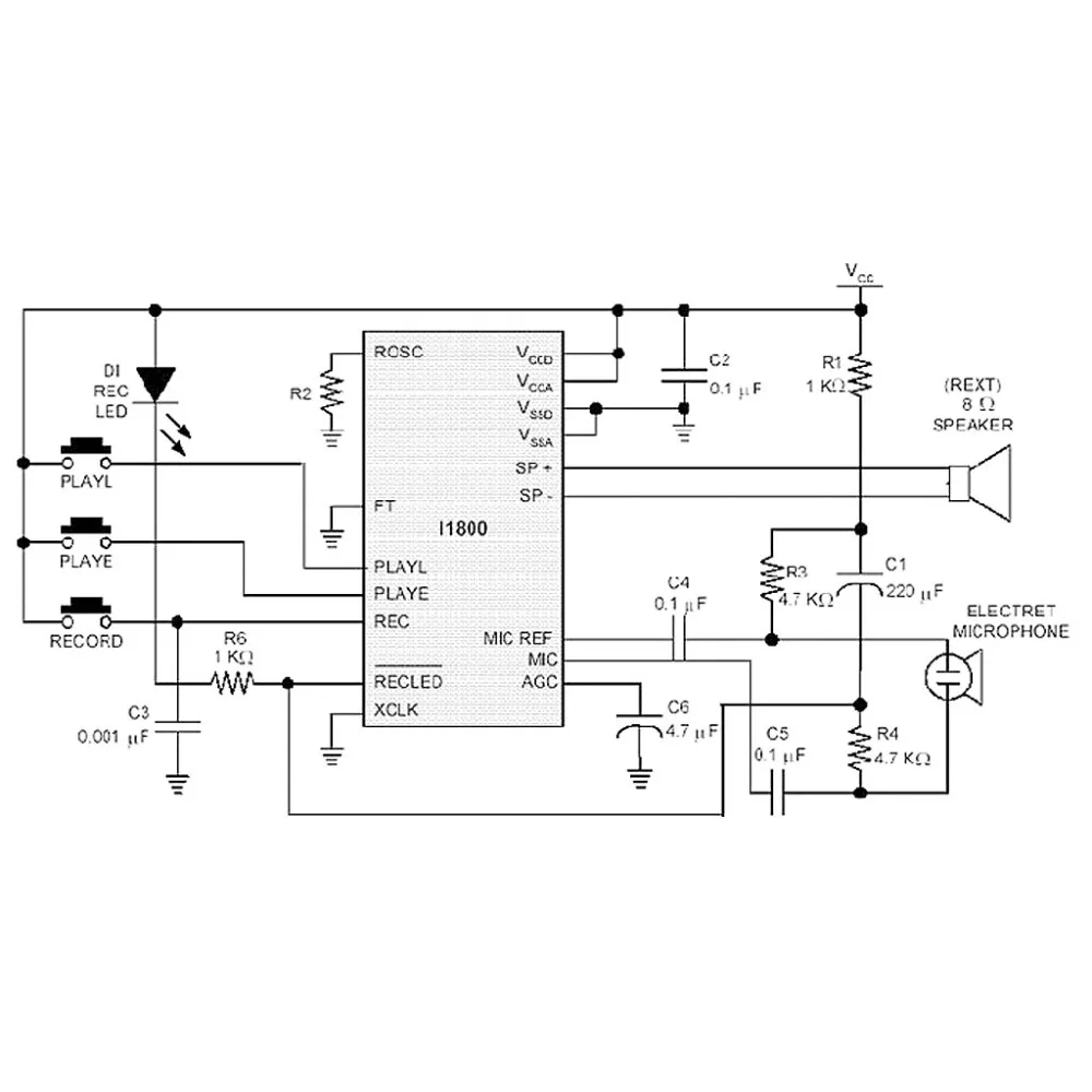 Микро Цифровая запись и воспроизведение голосовой IC чип звуковой модуль DIY наборы рекордер Запись Ручка разговор, музыка поздравление