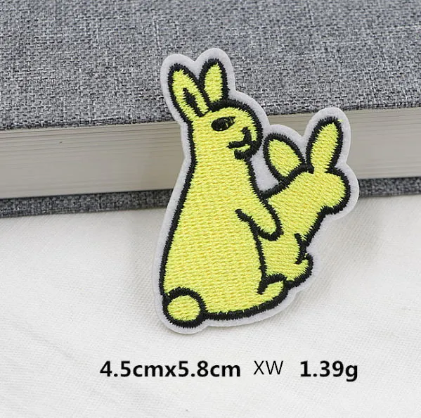 New arrival 10 pcs cute Animals Embroidered patches iron on cartoon Motif Applique fabric clothing decor embroidery accessory | Дом и сад