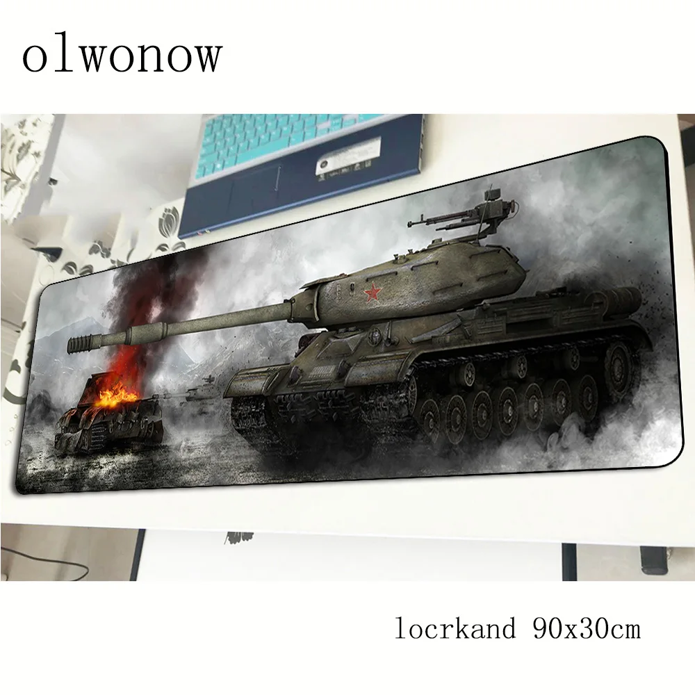 World of Tanks коврик для мыши 900x300x2 мм толщиной игровой геймер Закрытая край