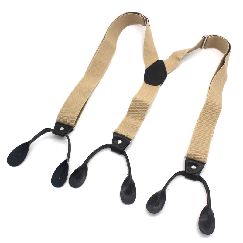 Модные черные мужские блестящие эластичные регулируемые подтяжки с Y образной