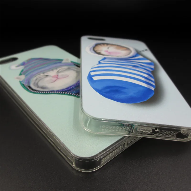 Милый чехол для телефона YRFF с изображением мультяшных носков и котов iPhone 5|cover for
