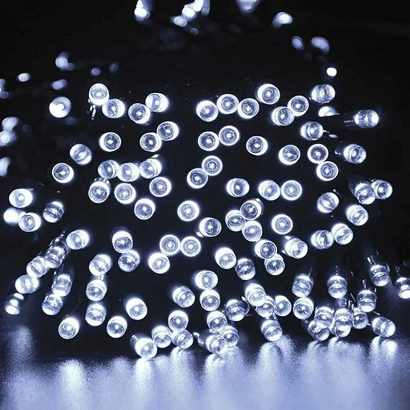 50 Led 5 4 м солнечный Мощность китайские фонарики веревка вечерние партии Хэллоуин