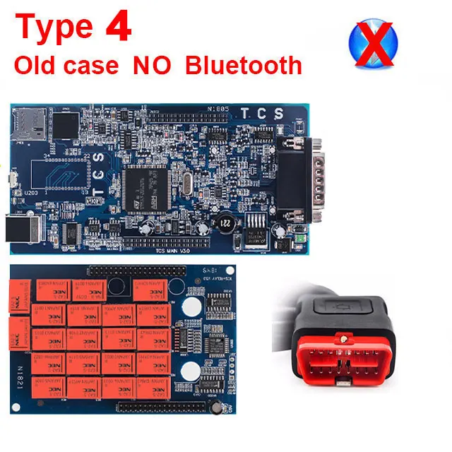 CDP TCS pro plus.1/.03 keygen software NEC 5V relay obd2 auto scanner for cars trucks OBDII diagnostic tool - Цвет: DSI50 NO Bluetooth