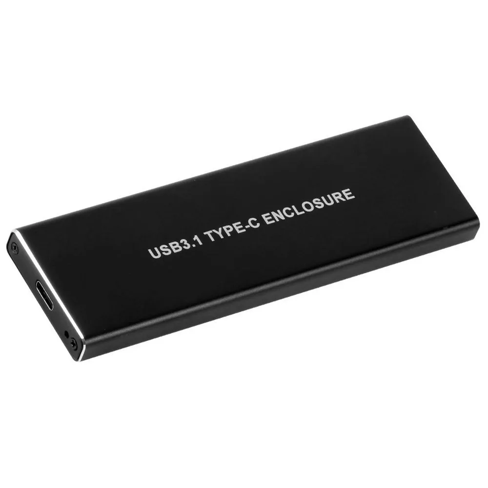NVMe PCle M.2 SSD корпус USB 3,1 Gen2 type C 10 Гбит/с NGFF M ключ чехол для внешнего жесткого диска для 2230-2280 твердотельного накопителя