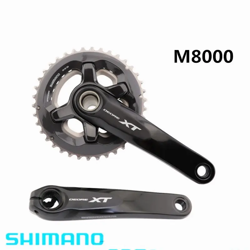 Shimano DEORE XT M8000 2x11 скоростной MTB горный велосипед коленчатый набор|Шатун и передняя