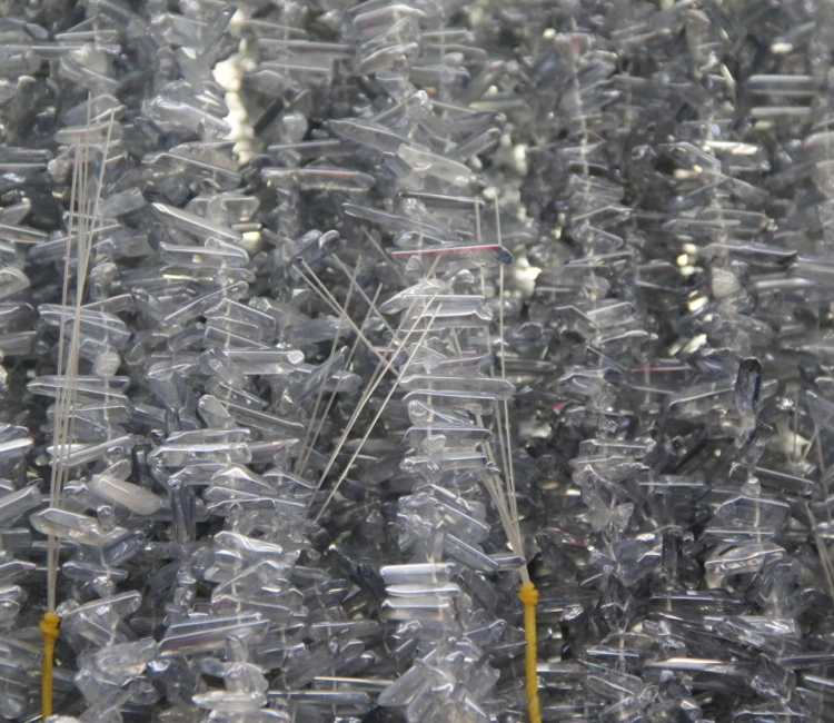 

Синие мистические титановые хрустальные точечные Подвески готовые AB цветные хрустальные столбы тусклые формы горный Кристальный Кулон Бу...