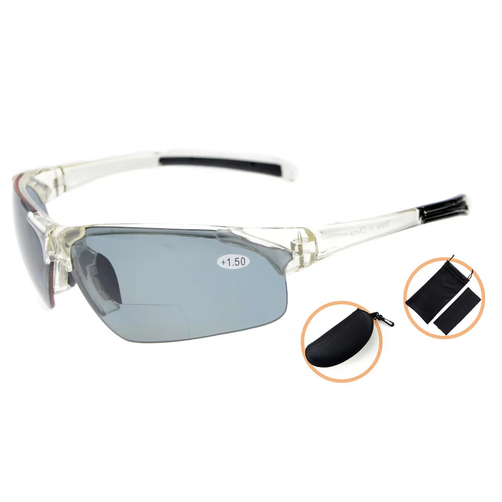 TH6186PGSG Eyekepper TR90 небьющиеся спортивные поликарбонатные поляризационные бифокальные Солнцезащитные очки без оправы
