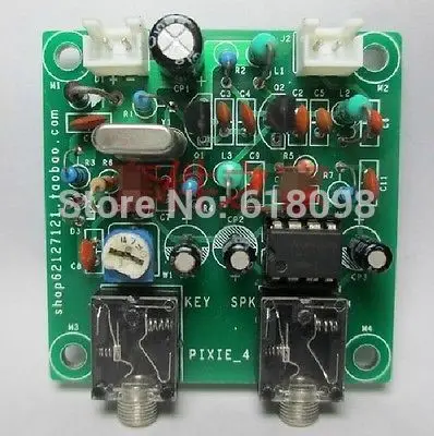 Набор для сборки браслета QRP Pixie CW 40 метров передатчик 7 023 МГц 1 шт.|kit cw|cw kitkit diy |