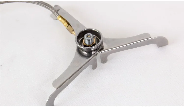 Портативный адаптер для наружной печи кемпинга однокомпонентный газовой плиты с