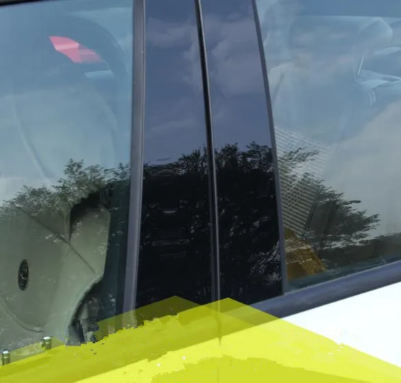 Поликарбонатные декоративные облицовочные молдинги BC средней стойки для Honda Accord