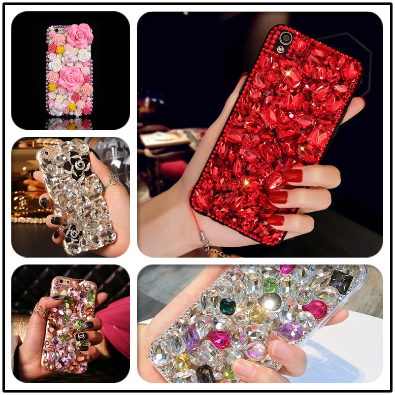 DIY полностью 3D алмазные блестящие чехлы для Huawei P30 P20 P40 Lite E Pro Honor 10i 20 P Smart 2021 Z с