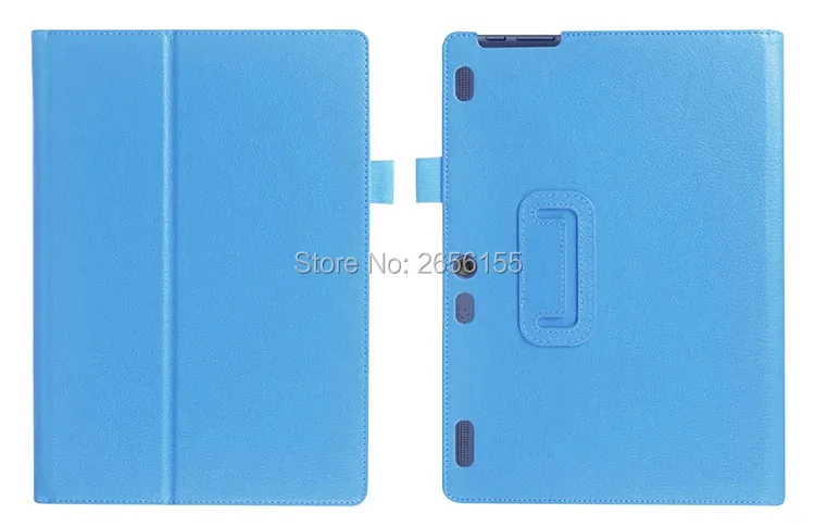 PU Magnetic Folio Folding Stand Leather Case Cover For Lenovo Tab 2 A10-30 TB2-X30F TB2-X30L 10.1&quot inch Tablet PC | Компьютеры и