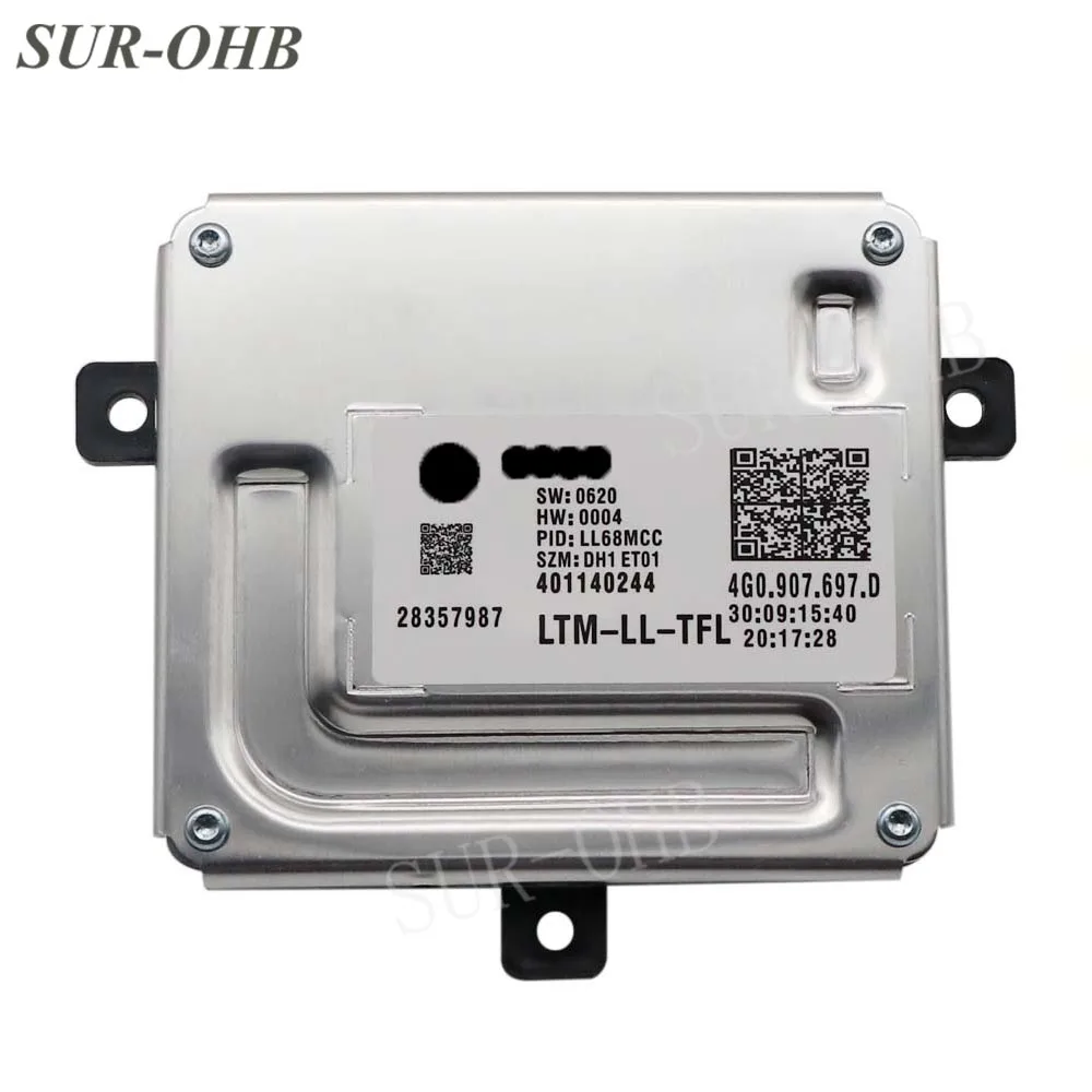 China Octavia III 4G0907697D светодиодный ходовые огни LTM-LL-TFL DRL 4G0907397P модуль балласт 28519748 для автомобиля Audi Yeti A5 - Испускаемый цвет: China