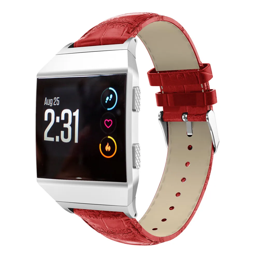 HIPERDEAL 1 шт. для Fitbit Ionic Band кожаный ремешок замена запястье браслет ремешок дропшиппинг Apr11