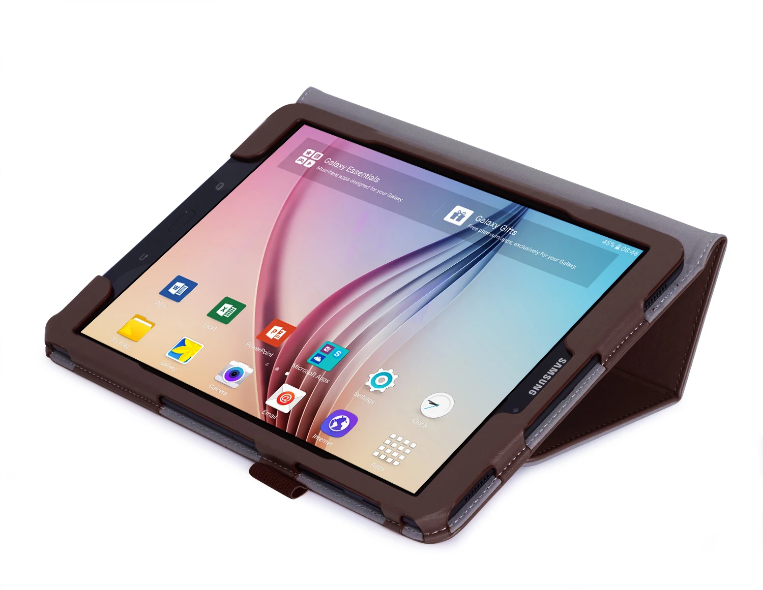 Складной флип чехол для планшета Samsung Galaxy TAB S3 9 7 T820 T825 кожаный подставка с