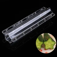 1pcs growth growing forming mold cucumber watermelon fruits star shape plastic transparent for garden seeds grow box